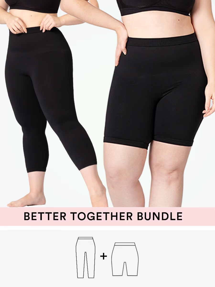 Bundle Shapermint Essentials - 1 Capri + 1 Bike Short
