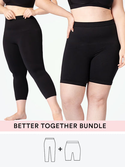 Bundle Shapermint Essentials - 1 Capri + 1 Bike Short