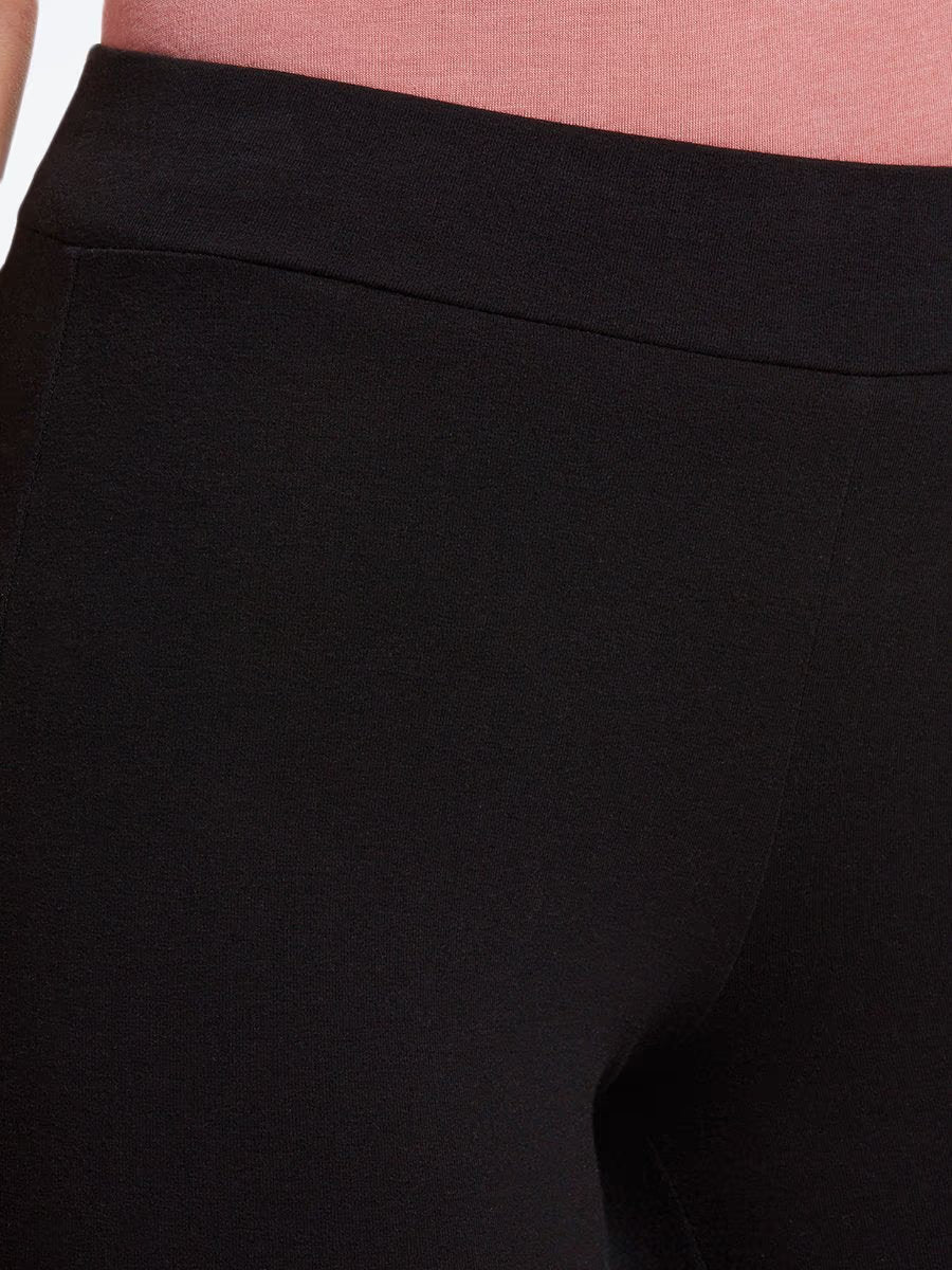 Hue® Wide Waistband Blackout Cotton Leggings - Plus