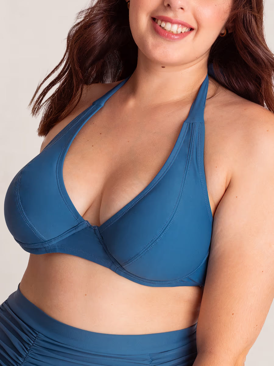Bundle Shapermint Essentials - 1 Bikini Bottom + 1 Halter Bikini Top + 1 Tie-Belt Swimsuit