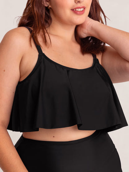 Bundle Shapermint Essentials - 1 Bikini Bottom + 1 Ruffled Bikini Top