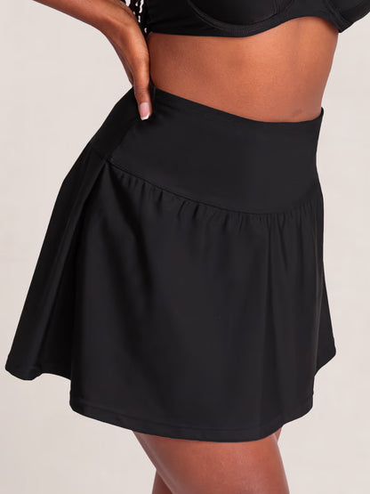 Bundle Shapermint Essentials - 1 Halter Bikini Top + 1 Swim Skirt