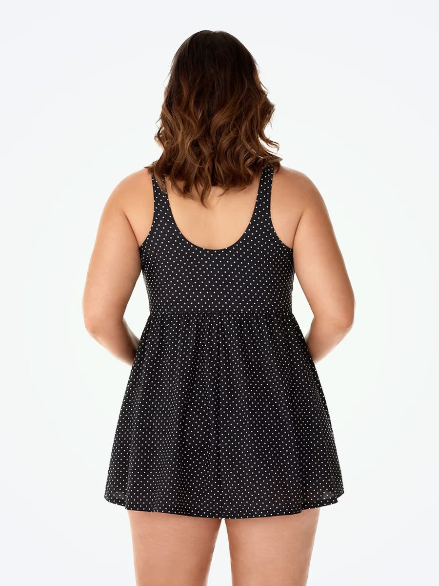 Miraclesuit® Women’s Plus Pin Point Marais Swimsuit