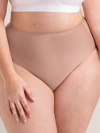 Truekind® Seamless Stretch Mid-Waist Brief