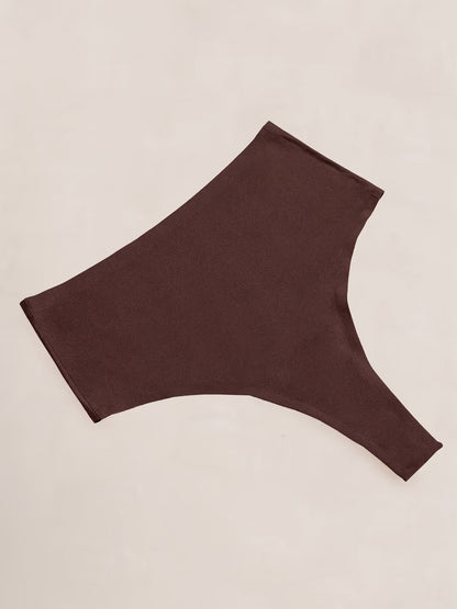 Truekind® Seamless Stretch Mid-Waist Thong